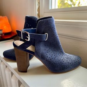 Crown & Ivy Hadlee Suede Booties - Size 7.5